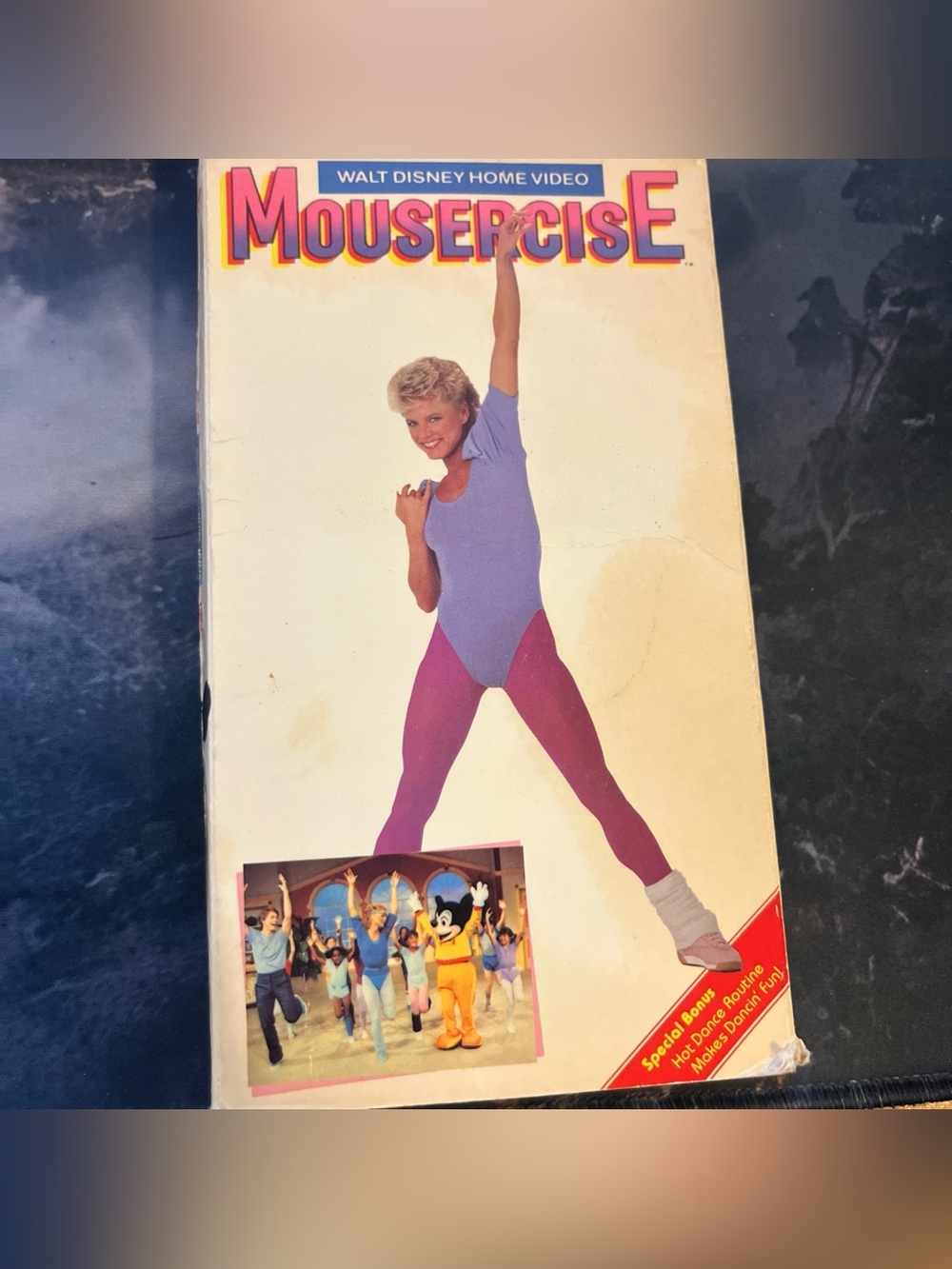 Walt Disney home video Mousercise VHS 1988, with special bonus